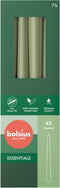 Bolsius - Gotische kaarsen - 245/24 - 4 stuks per verpakking - Fresh Olive