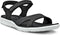 ECCO CRUISE II - Sandalen - Lichtgewicht ademend leder met klittenband - Zwart - Maat 40