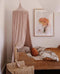 Deryan Baby Klamboe - Kinderklamboe - Ademend 245x420 cm - Pale Pink