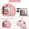 Kindervriendelijke Digitale Camera Roze - 20MP HD, 2,4 Scherm, Ingebouwde 32GB SD - Ideaal voor Kinderen 3-12 jaar