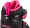 Aventuri Verstelbare Rolschaatsen - Semi-softboot - Verstelbaar Maat 27-30 (XS) - Voor Meisjes - Zwart/Roze