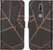 iMoshion Hoesje Geschikt voor Nokia 2.4 Hoesje Met Pasjeshouder - iMoshion Design Softcase Bookcase - Meerkleurig / Black Graphic