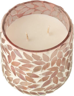 J-Line geurkaars Tender Rose - roze - small - 50U