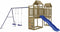 vidaXL - Speelhuis - geïmpregneerd - grenenhout