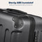 TRVLMORE Kofferset - 3 Delig - 38L Handbagage + 70L en 110L Ruimbagage - Lichtgewicht - Zwart