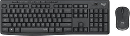 Logitech MK295 - Draadloze Toetsenbord- en Muiscombinatie - SilentTouch-technologie - Zwart