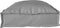 vidaXL - Palletkussen - voor - de - Bank - - - Grijs - 100x40x8 - cm - - - Oxford - Stof