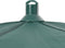 vidaXL - Visparaplu - 220x193 - cm - groen