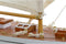Barco DKD Home Decor 42 x 9 x 60 cm Bruin Oranje Mediterrane