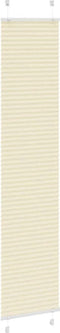 vidaXL - Plissé - rolgordijn - 40x200 - cm - stofbreedte - 39,4 - cm - polyester - crème