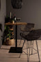 HSM Collection bartafelonderstel 1-Pillar - powdercoated black - ijzer