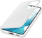Samsung Galaxy S22 Plus - Clear View Cover - Ingebouwde standfunctie - Wit