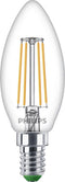Philips Ultra Efficient LED kaarslamp - E14 - 40 W - Warmwit licht - Energielabel A