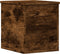 vidaXL - Opbergbox - 30x35x35 - cm - bewerkt - hout - gerookt - eikenkleurig