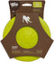 Zogoflex Zisc hondenfrisbee - L - Granny smith Groen