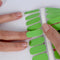 LAUED Nagelstickers - Nail Wraps - 16 Extreem Dunne Nagellak Stickers - Manicure Nail Art Folie - Green Field