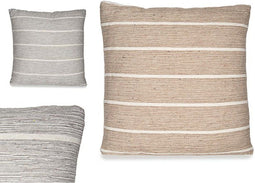 Kussen Strepen Grijs Bruin (45 x 12 x 45 cm)