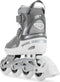 Blackwheels Flex Pro - Verstelbare Rolschaatsen Inlineskates - Lichtgewicht en comfortabel - Grijs L 38-41