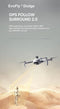 LUXWALLET EvoFly² Dodge - Drone - 45Km/h - 4K GPS - Obstakel Ontwijken - Gimbal 3-as Camera - Grijs