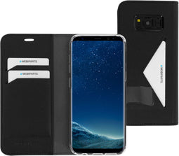 Mobiparts Galaxy S8 - Classic Wallet Case - Ruimte voor pasjes - Zwart