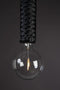 Dutchbone Tan - Hanglamp - 50 cm rotan - Zwart