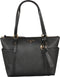 Michael Kors Sullivan - Grote Shopper Dames - Leer - Zwart - Goudkleurige details (1 stuk)