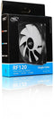 DeepCool RF120W - Behuizingsventilator 120mm - Hoge helderheid witte LED - (1x)