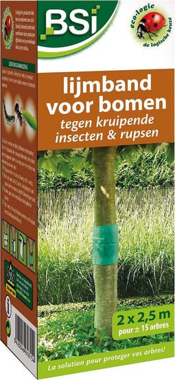 Bsi Boomlijmband 2 X 2,5 Meter Groen/bruin