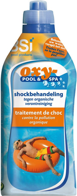 BSI - Oxy-pool & Spa 1 kg - Schokbehandeling en vernietiging van organische verontreiniging in het water - Zwembad - Spa - 1 kg