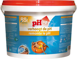 BSI - pH Up Poeder - Zwembad - Spa - Verhoogt de pH-waarde in uw zwembad of spa - 2,5 kg