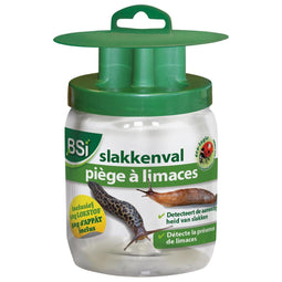 BSI - Slakkenval met lokstof - Slakkenbestrijding - Herbruikbaar - Plantenbescherming - 1 val + 50 ml slakkenlokstof