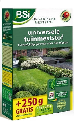 BSI - Universele Meststof - 1,25 kg voor 12,5 m²