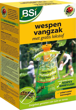 BSI - Wespenvangzak met ecologische lokstof WASP ATTRACT - Nuttige bijen worden niet aangetrokken