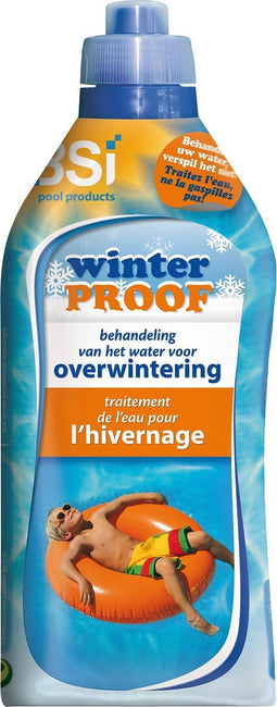 BSI - Winterproof - Behandeling van uw zwembadwater voor overwintering - Effectief en goed voor het milieu - Zwembad - Spa - 1 l voor 20 000 l