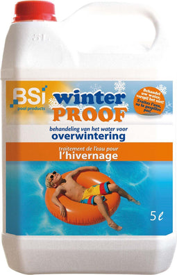 BSI - Winterproof - Behandeling van uw zwembadwater voor overwintering - Effectief en goed voor het milieu - Zwembad - Spa - 5 l voor 100 000 l