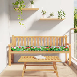 vidaXL - Ligbedkussens - voor - Bank - 2 - stuks - Tropisch - Jungle - 180x40x8 - cm - Oxford - Stof