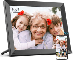 BSIMB - 32GB - WiFi - Digitale fotolijst - 15 inch - Elektronische fotolijst - Touchscreen