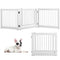 Coast - Opvouwbare Driedelige Barrièregrillehond - Met Afsluitbare Deur - 207 cm x 61 cm