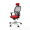 Piqueras y Crespo 1D086N2 - Bureaustoel - Hoogteverstelbaar - Rood