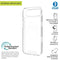 Muvit for Change iPhone Air - Telefoonhoes - Bescherming tegen krassen - Transparant