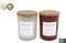 Geurkaars + Sandalwood - Glas - Bruin