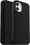 Otterbox Strada - Flip Cover - Echt leer met kaarthouder - Zwart