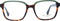 Ted Baker TB8260 53104 bril zonder sterke - Heren - Bruin