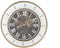 Muurklok Home ESPRIT Bruin Gouden Kristal Ijzer 59 x 8,5 x 59 cm