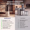 Safecourt Kitchen Slow Juicer XXL - sapcentrifuge - krachtige motor - RVS pre-cutter - Beige