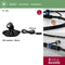Paulmann Plug & Shine - LED-spot Vijverlamp IP68 3000K 4W Kantelbaar Zwart