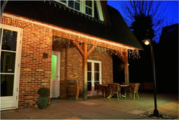 Anna's Collection IJspegelverlichting - met timer - 180 LED - warm wit - 3,6 m