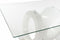 Eettafel DKD Home Decor Kristal Transparant Wit Hout MDF (160 x 90 x 75 cm)