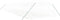 vidaXL - Tuinkas - met - stalen - frame - 72 - m² - 18x4x2 - m - wit