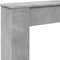 vidaXL - Haardombouw - 100x20x100 - cm - bewerkt - hout - betongrijs